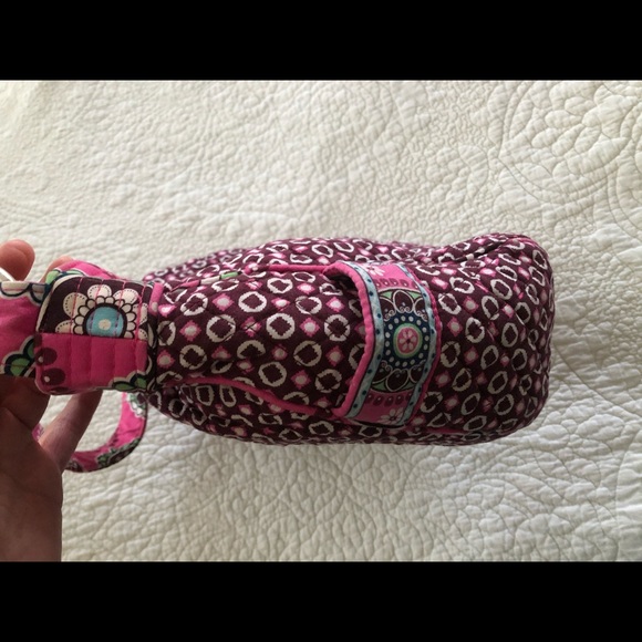 🎉SALE!!🎉 Vera Bradley Pink and Brown Satchel Handbag - Picture 8 of 10